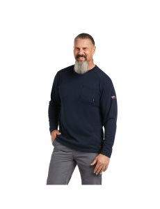 Pánské Košile Ariat FR Max Protect Inherent Tmavě Blankyt | QWDSY-9623