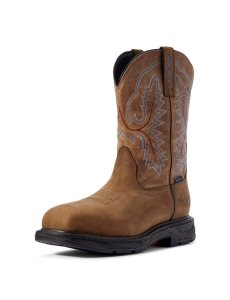 Pánské Nepromokavé Boty Ariat WorkHog XT Pracovní Hnědé | WCNQE-4179