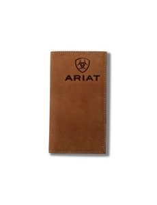 Pánské Peněženky Ariat Rodeo Stacked Logo Hnědé | ULRWN-2543