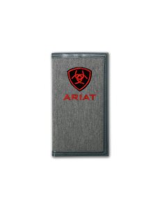 Pánské Peněženky Ariat Shield fabric rodeo Šedé | SRKCJ-2496