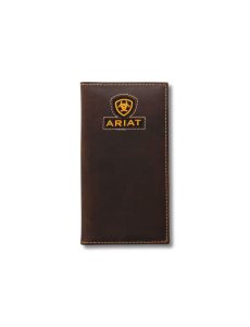 Pánské Peněženky Ariat Yellow logo rodeo Hnědé | PDIRO-6308