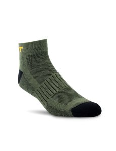 Pánské Ponožky Ariat High Performance Quarter Crew Tek Pracovní 3PCS Olivy Zelené | JUWHF-7843
