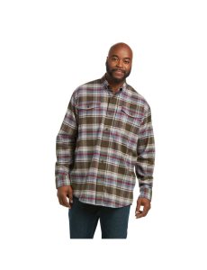 Pánské Pracovní Oděvy Ariat Rebar Flannel DuraStretch Pracovní Shirts Viacfarebný | HXJIK-1457