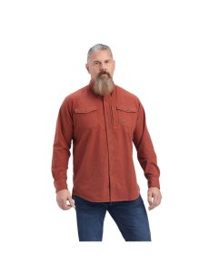 Pánské Pracovní Oděvy Ariat Rebar Flannel DuraStretch Pracovní Shirts Růžové | LYUQS-9308