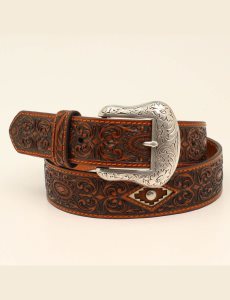 Pánské Pásky Ariat Diamond medallion Hnědé | ZOPRC-2013