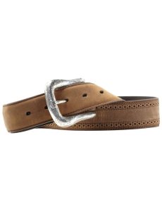 Pánské Pásky Ariat Small hole trim Hnědé | JXOAV-6079