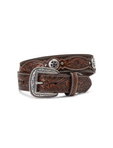 Pánské Pásky Ariat Western Star Medallion Hnědé | FEPJH-3984