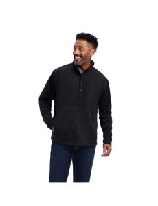Pánské Svetry Ariat Caldwell Reinforced Snap Šedé | OWZCN-5618