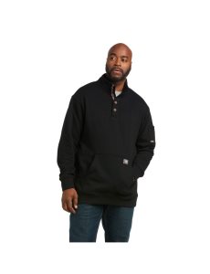Pánské Svetry Ariat Rebar Overtime Fleece Černé | WIUML-2087
