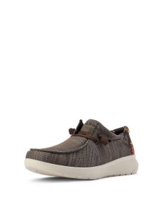 Pánské Tenisky Ariat Hilo Stretch Krajkové Hnědé | JWFTN-6807
