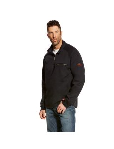 Pánské Topy Ariat FR Rev 1/4 Zip Černé | LEHZO-1389