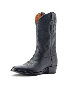 Pánské Westernové Boty Ariat Bench Made James Černé | GLHPT-3948