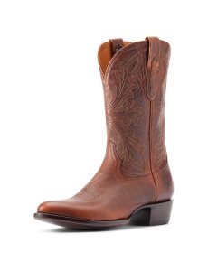 Pánské Westernové Boty Ariat Bench Made James Hnědé | ROQCY-3085