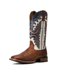 Pánské Westernové Boty Ariat Brushrider Hnědé | VIREF-0637