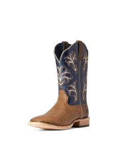 Pánské Westernové Boty Ariat Cowboss Hnědé | TRSMA-8023