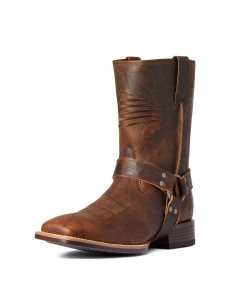Pánské Westernové Boty Ariat Harness Patriot Ultra Hnědé | XOCDL-6531