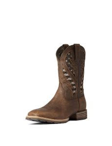 Pánské Westernové Boty Ariat Hybridní Venttek Hnědé | CATLP-9768