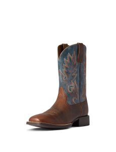 Pánské Westernové Boty Ariat Layton Hnědé | GWILC-8659