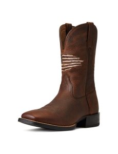 Pánské Westernové Boty Ariat Sportovní All Country Hnědé | WRVSO-9364