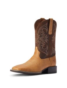 Pánské Westernové Boty Ariat Sportovní Pardner Hnědé | UTVQW-0914