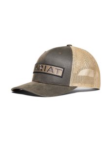 Pánské Čepice Ariat Long Rectangle Logo Patch Hnědé | ZOURN-4310