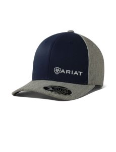 Pánské Čepice Ariat Offset logo Tmavě Blankyt | PLXFE-3019