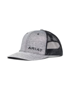 Pánské Čepice Ariat Offset logo Černé | ABOMR-0341