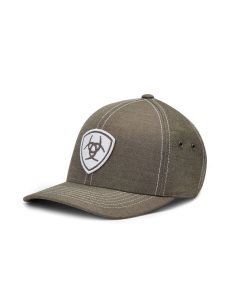 Pánské Čepice Ariat Shield Logo Patch Šedé | XTDEC-6183