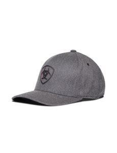 Pánské Čepice Ariat Shield Logo Šedé | MGIOE-5130