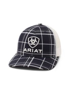 Pánské Čepice Ariat Stacked Logo Černé | JLGNH-6508