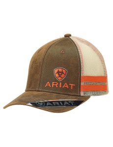 Pánské Čepice Ariat Structured Medium High Hnědé | JMGNC-6579
