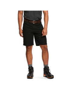 Pánské Šortky Ariat Rebar DuraStretch Made Tough Černé | XWTRS-5076