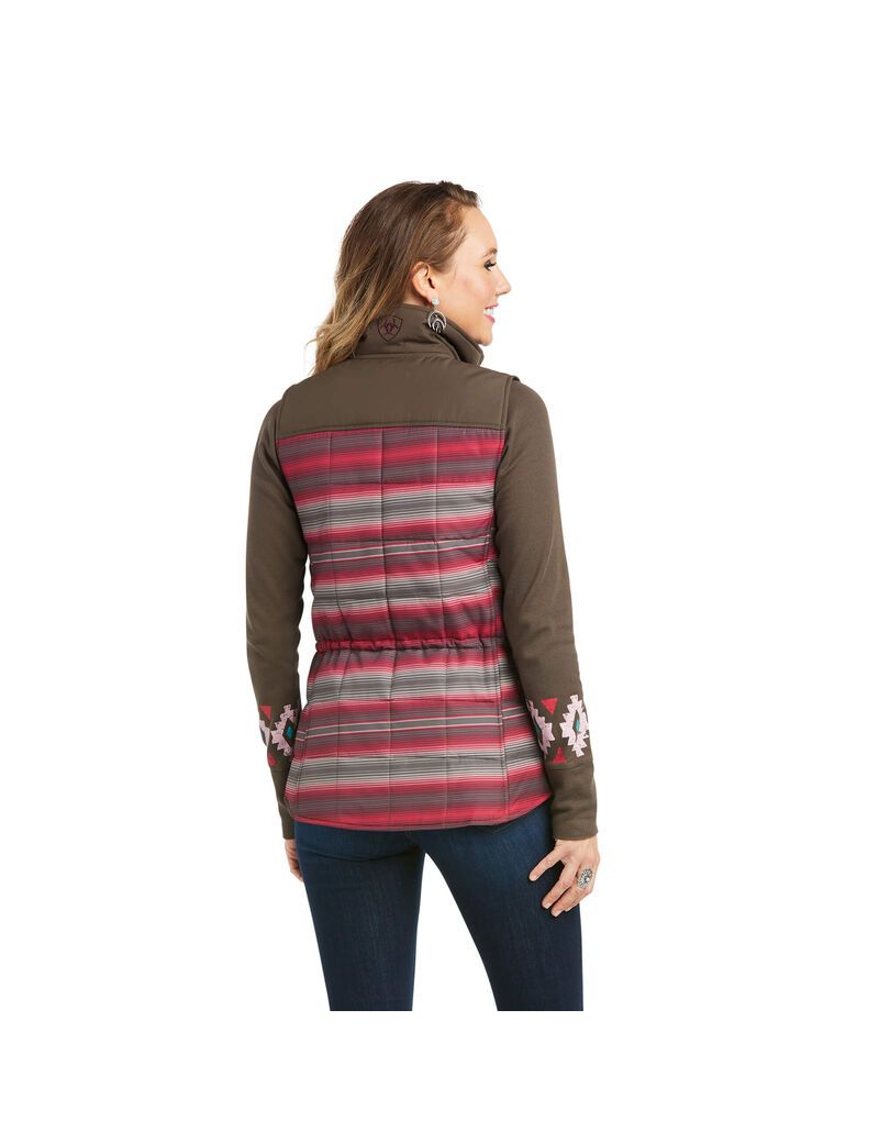 Dámské Vesty Ariat Crius Insulated Viacfarebný | AXMFY-4537