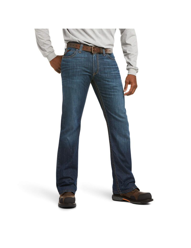 Pánské Džíny Ariat FR M4 Relaxed Stretch DuraLight Jett Boot Cut Viacfarebný | QCDTJ-7168