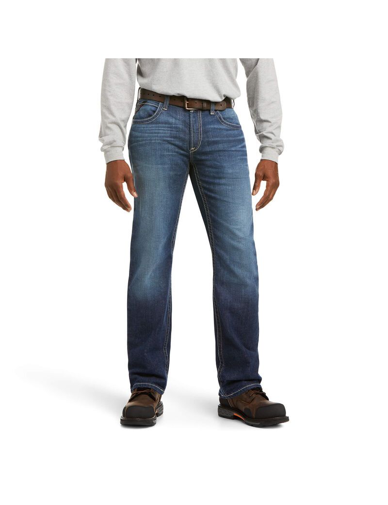Pánské Džíny Ariat FR M5 Rovný DuraStretch Truckee Stackable Rovný Leg Viacfarebný | GHUET-1067