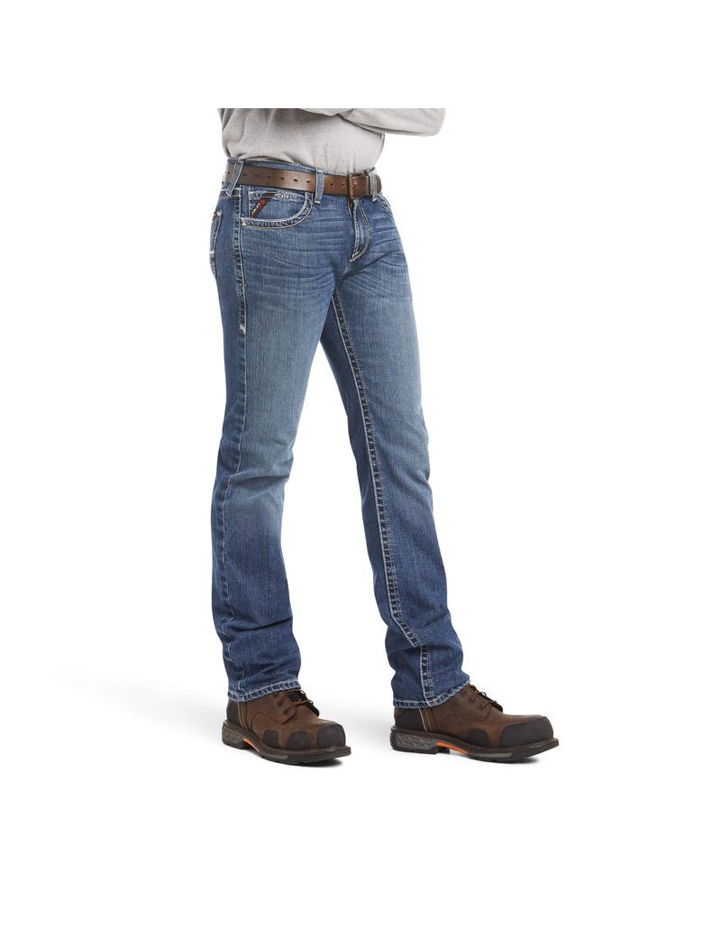 Pánské Džíny Ariat FR M7 Slim DuraStretch Adkins Stackable Rovný Leg Viacfarebný | UDTIP-0746
