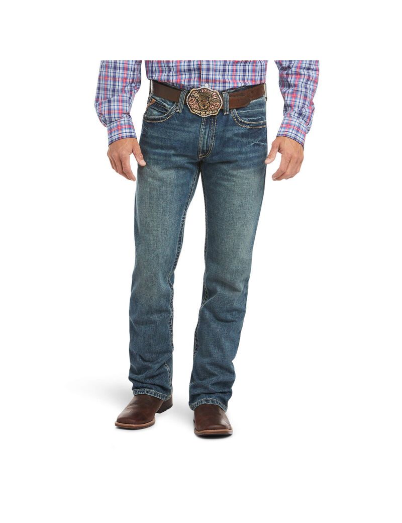 Pánské Džíny Ariat M4 Low Rise Boundary Boot Cut Viacfarebný | GHKMS-1806