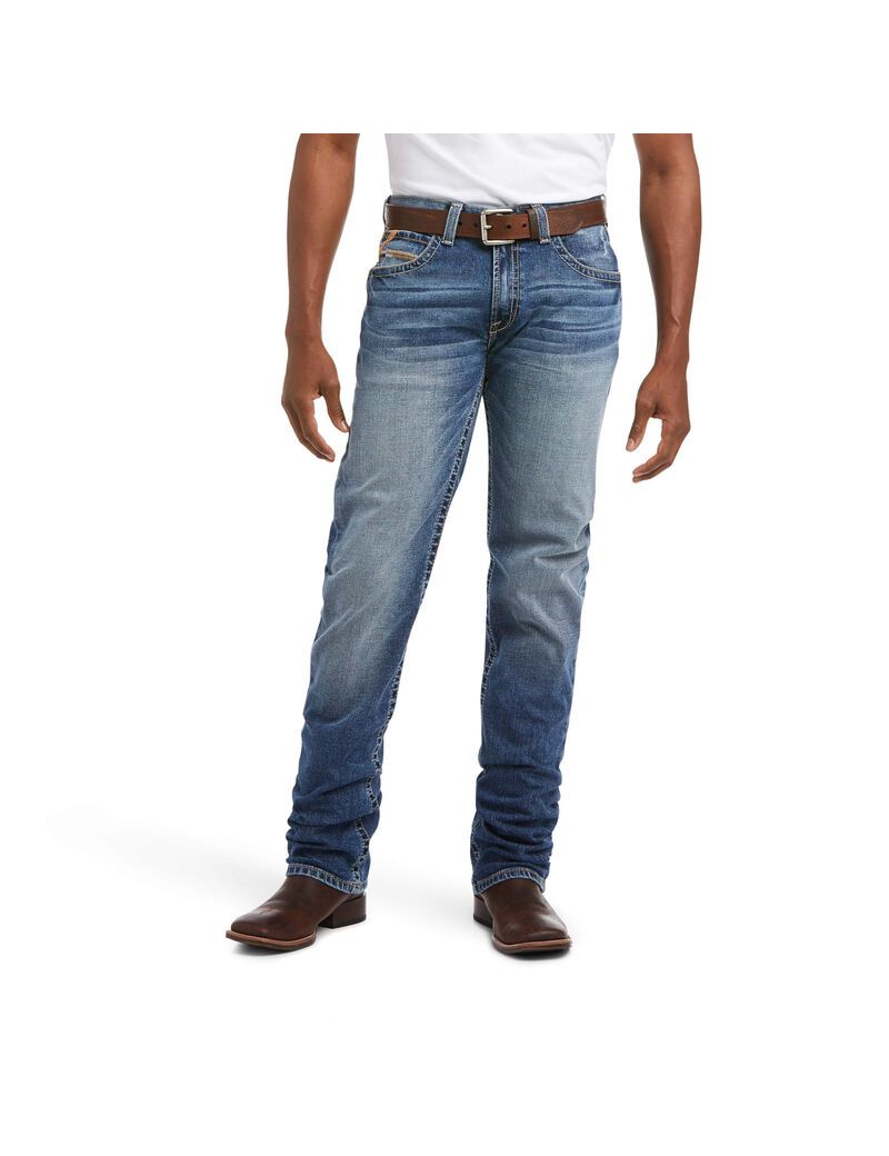 Pánské Džíny Ariat M4 Low Rise Stretch Longspur Stackable Rovný Leg Viacfarebný | ADKWL-0174