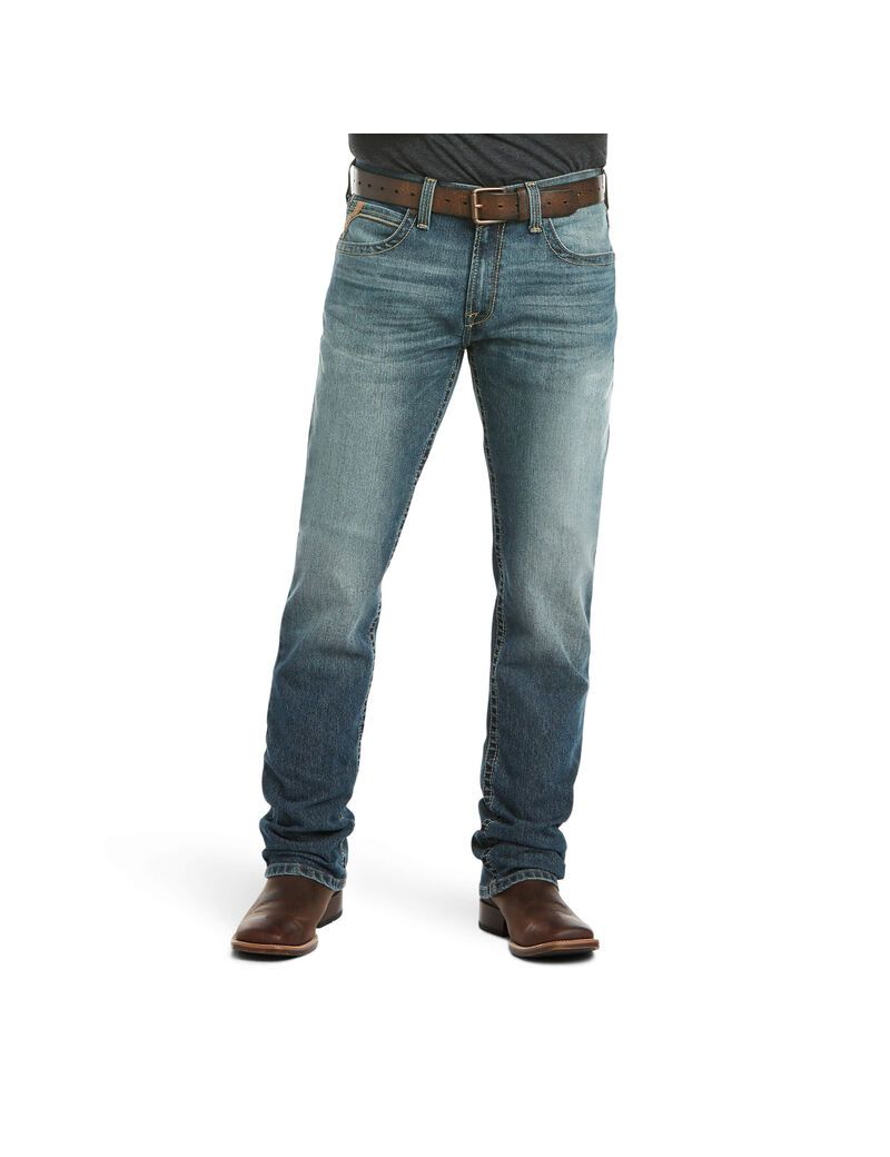 Pánské Džíny Ariat M4 Low Rise Stretch Stockton Stackable Rovný Leg Viacfarebný | HNITR-6843