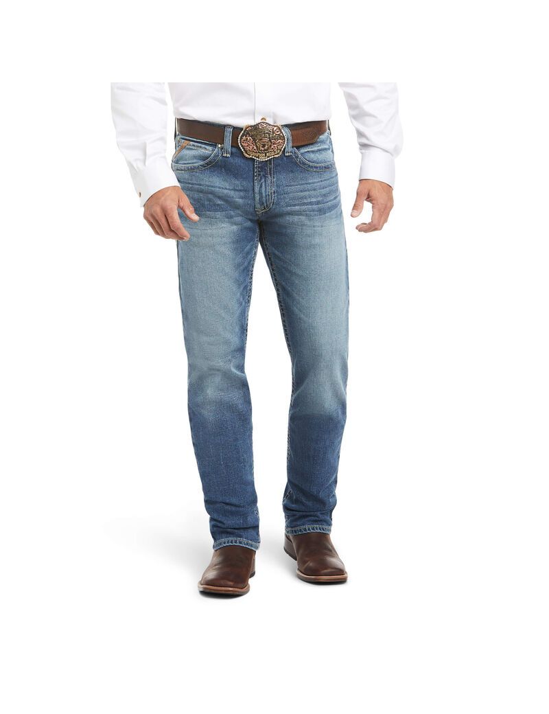 Pánské Džíny Ariat M4 Low Rise Stretch Shoreway Stackable Rovný Leg Viacfarebný | MDFGT-2518