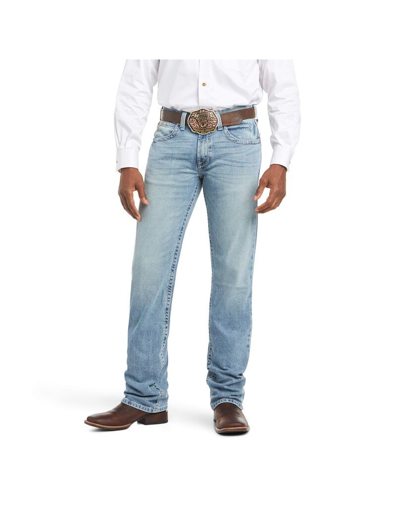 Pánské Džíny Ariat M5 Slim Stirling Stretch Stackable Rovný Leg Viacfarebný | ZHBUF-1294