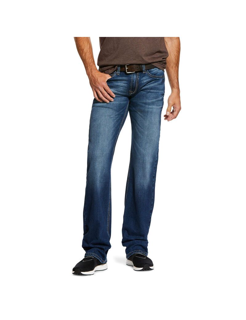 Pánské Džíny Ariat M7 Rocker Stretch Nassau Stackable Rovný Leg Viacfarebný | HMIDZ-5486