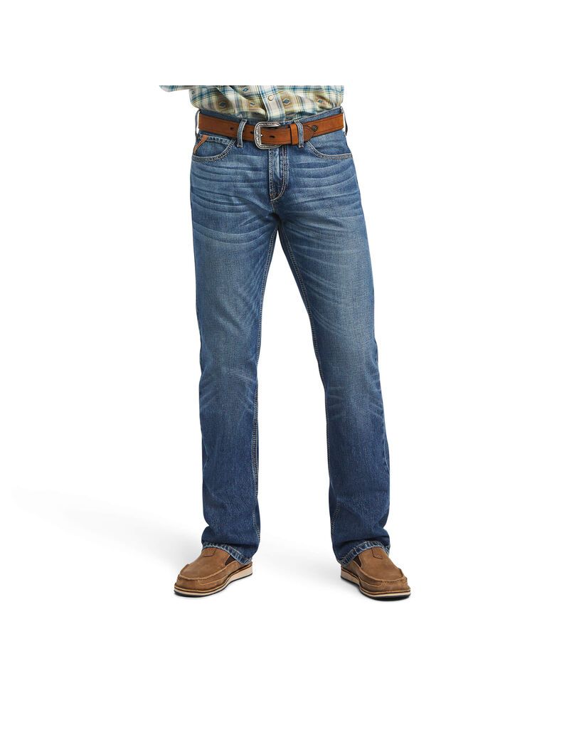 Pánské Džíny Ariat M7 Slim Merrick Stackable Rovný Leg Viacfarebný | GVXNR-7531