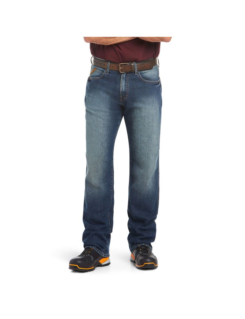 Pánské Džíny Ariat Rebar M3 Loose DuraStretch Basic Stackable Rovný Leg Viacfarebný | DARFP-9186