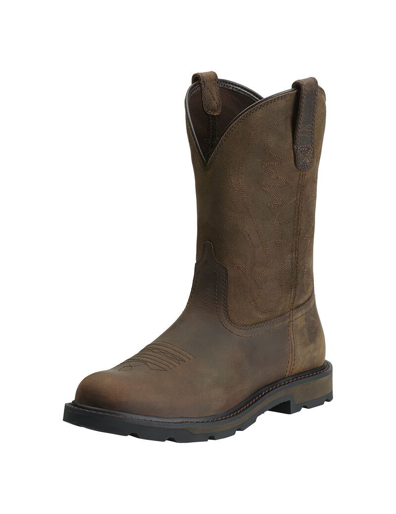 Pánské Pracovní Boty Ariat Groundbreaker Hnědé | ZPSXQ-2806