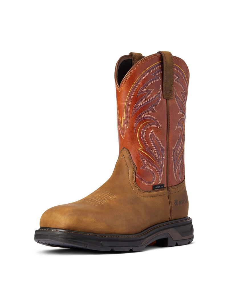 Pánské Pracovní Boty Ariat WorkHog XT Cottonwood Carbon Špicí Viacfarebný | OXEVJ-3845