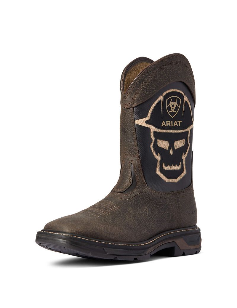 Pánské Pracovní Boty Ariat Workhog Xt Venttek Bold Káva | GBHME-6531