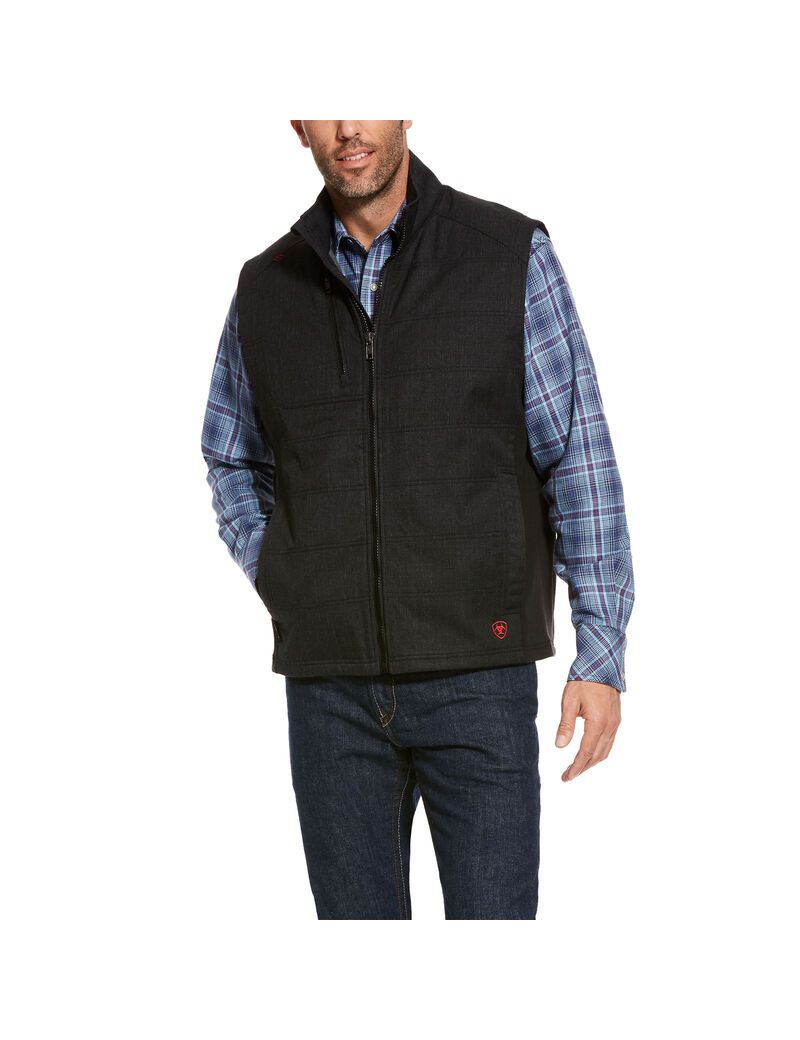 Pánské Vesty Ariat FR Cloud 9 Insulated Černé | OLAFK-9146
