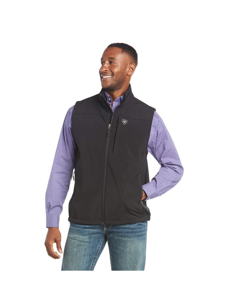 Pánské Vesty Ariat Vernon 2.0 Softshell Černé | TLOCI-1248